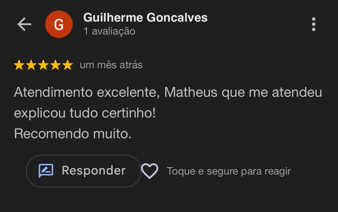 Depoimento do meu amor